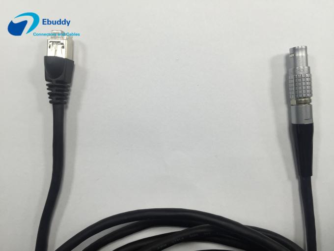 RJ45男性のイーサネット ケーブルへのArri Alexaのカメラのイーサネット ケーブルのLemo 10 Pin
