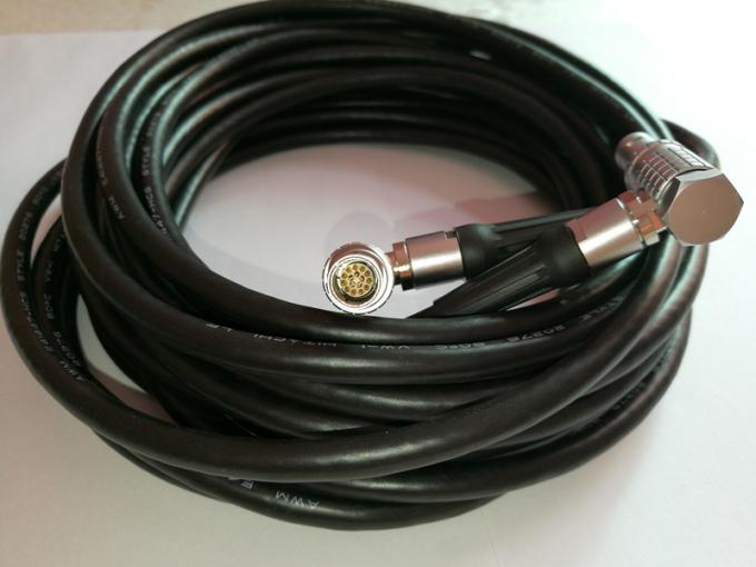 11Mの4.7"および5"のための特別で長く赤い叙事詩のカメラのモニター ケーブル16pin LCD EVFケーブル表示
