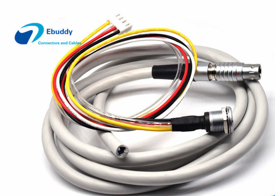 購入 雑種は電気流動システム コネクター7pin Lemo 2Bのガス管線の注文の送電線を混合した オンライン製造
