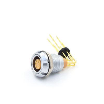 購入 Lemo ECGの肘PCBのソケットのパネルは女性の容器ECG.1B.306.CLVを取付けた online manufacture