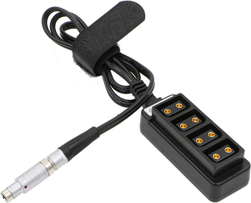購入 Fischer 男性 3ピン RS から 4 ポート D タップ 女性 HUB アダプター ARRI カメラ用 スプリッターケーブル online manufacture