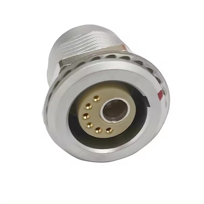 購入 メディカルプッシュプルコネクタ Lemo EGG FGG 2B 6+1 メタル6信号 1液体入力医療パネルのマウントコネクタ online manufacture