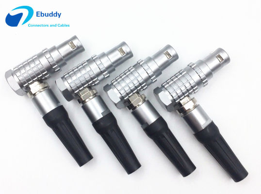 品質  LEMO Metal Circular Connector FHG 1B 2 3 4 5 6 7 8 10 14 16 Pin Right Angle Connector Male 工場