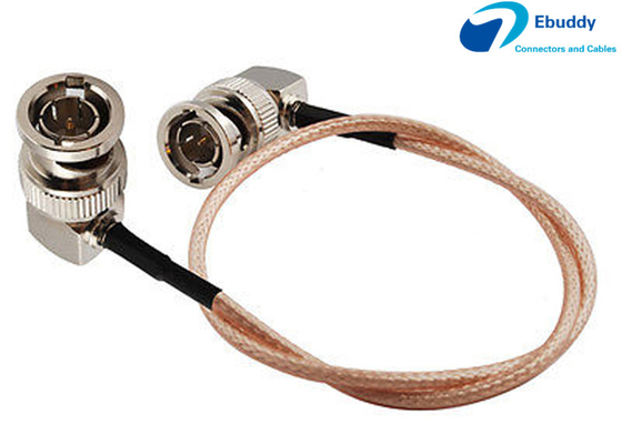 購入 Lanparte HD SDI BNCの直角のプラグのピグテールの同軸ケーブルRG179へのビデオ ケーブルBNCの男性の権利 オンライン製造
