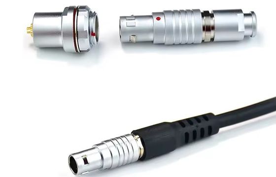 購入 Compatible LEMO FGG EGG 2B circular connectors Male And Female With Customized Cable Assmebly Manufacturer online manufacture