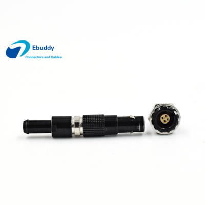 購入 黒いChormed Lemo 00B M7 4pinの金属のコネクターFGG.00.304/EGG.00.304 オンライン製造