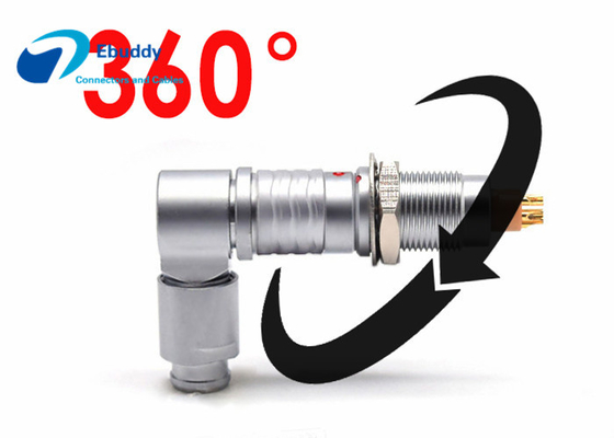 購入 調節可能な角度のLemo Bシリーズ コネクター5pinの肘のプラグFSG.0B.305 オンライン製造