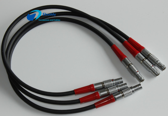 ケイ素の/TPE/PVCの注文の送電線のLemo 00B 0b 1B 2B 2-32 Pin 1年の保証